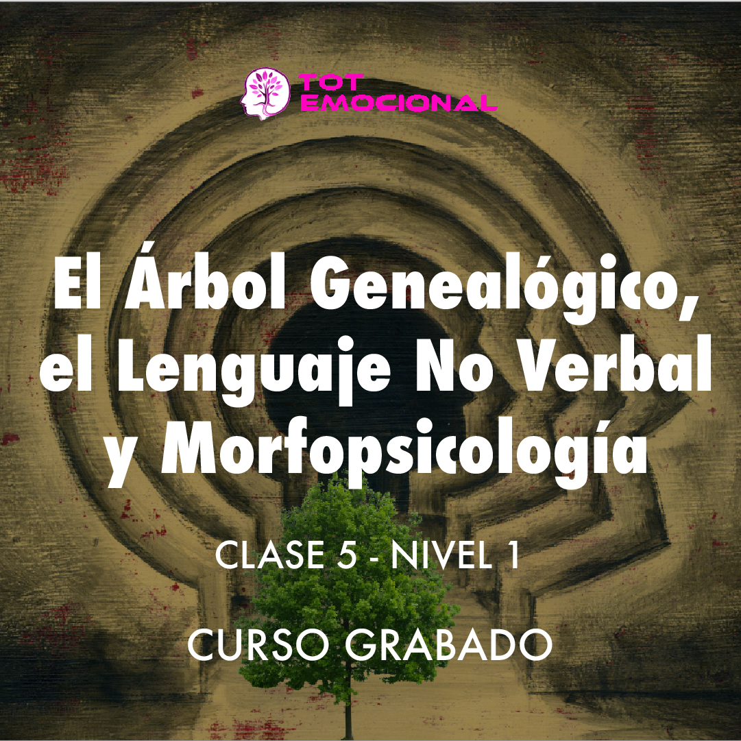 ( CURSO GRABADO ) El Árbol Genealógico. El lenguaje no verbal y la morfopsicología. <BR> Clase 5